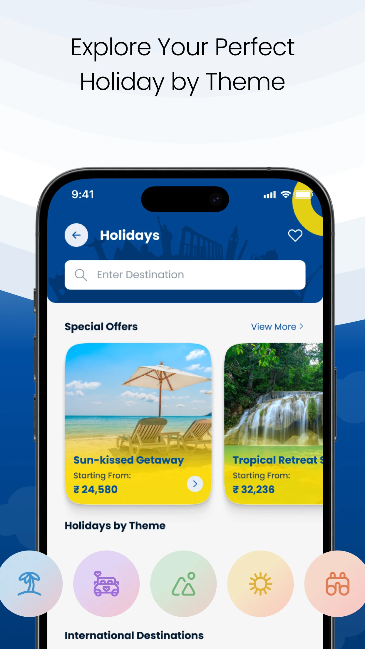 Thomas Cook Holidays screenshot